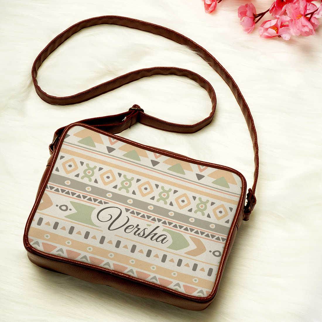 Sereno Tribal Printed Sling Bag