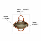Regal Stripes Personalised Luna Handbag