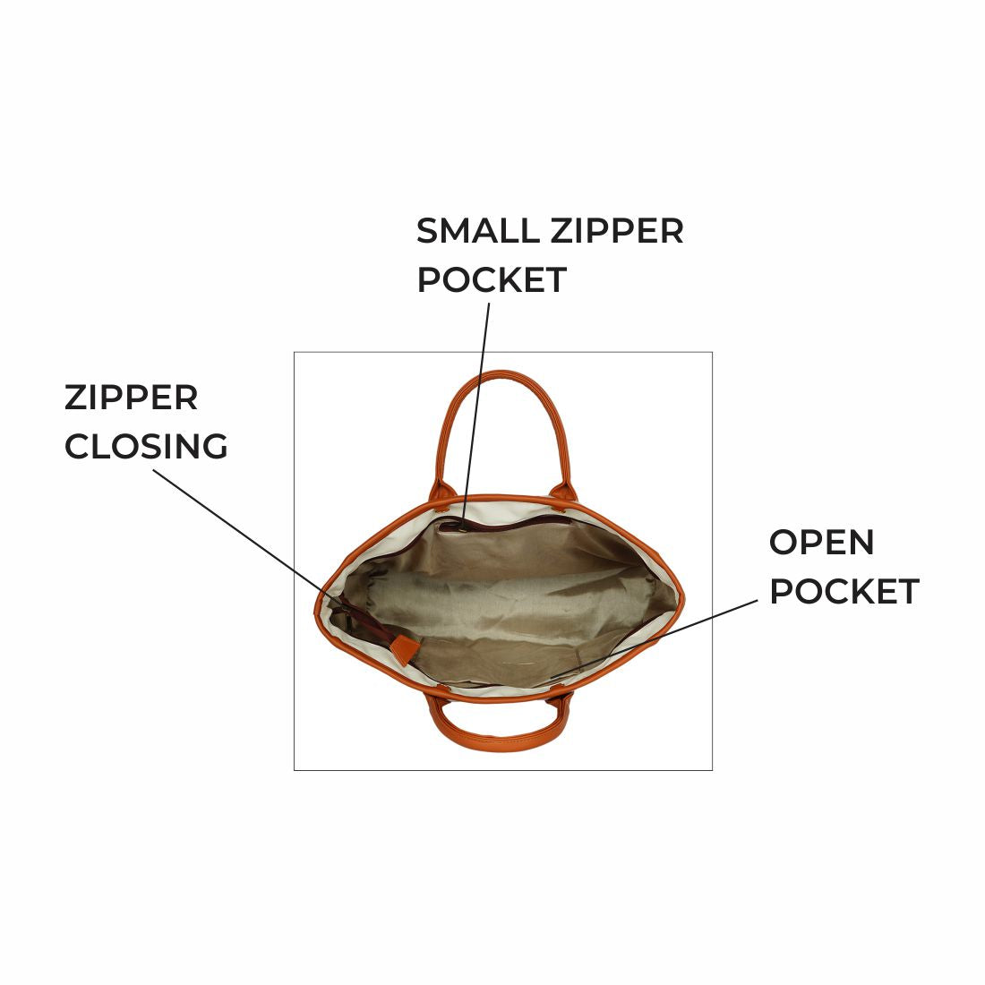 Regal Stripes Personalised Luna Handbag