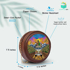 Everbloom Personalized Round Sling Bag